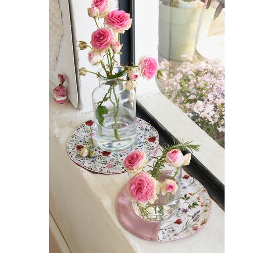 Westfalenstoffe Baumwoll-Stoff "Florenz - Rosen"