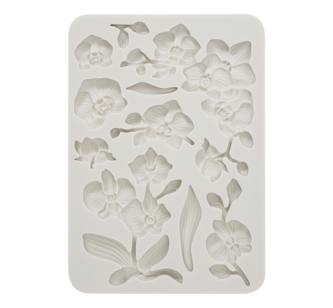 Silikonform "Orchids and Cats - Orchids"