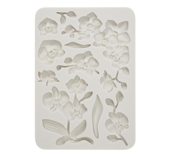 Silikonform "Orchids and Cats - Orchids"