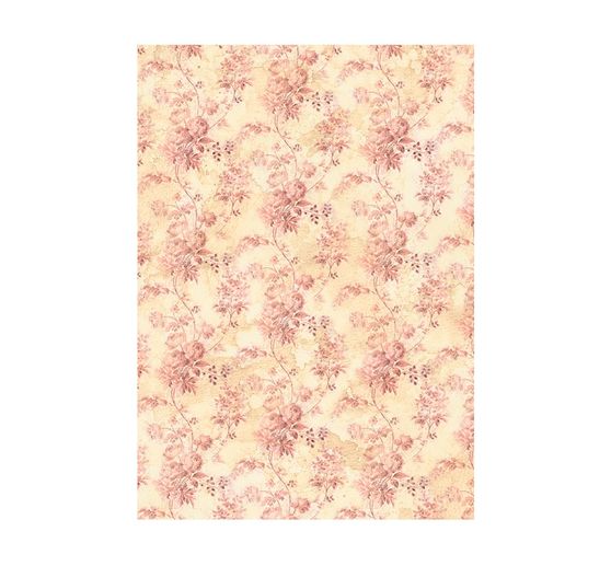 Motiv-Strohseide Backgrounds "Shabby Rose"