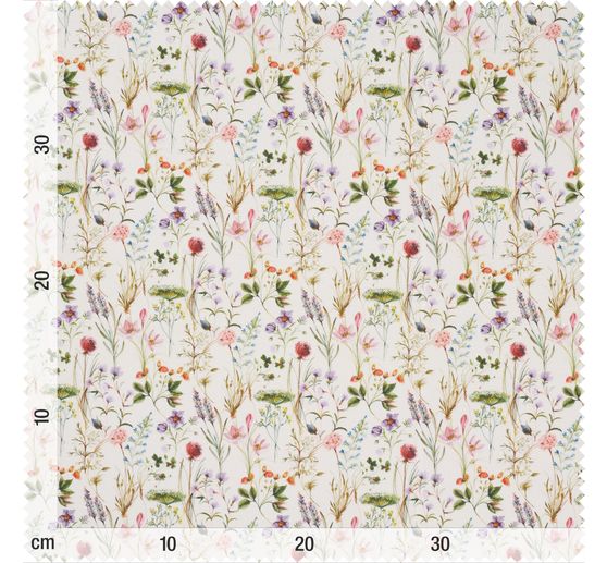 Westfalenstoffe Baumwoll-Stoff Florenz "Blumenwiese"