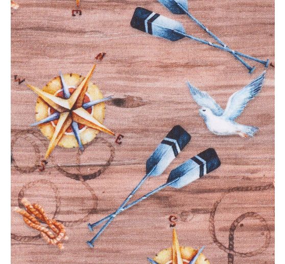 Cotton fabric "Nautical"