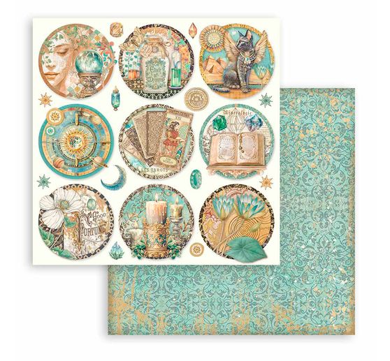 Scrapbook block Fortune"