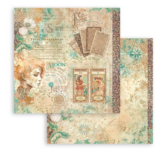 Scrapbook block Fortune"