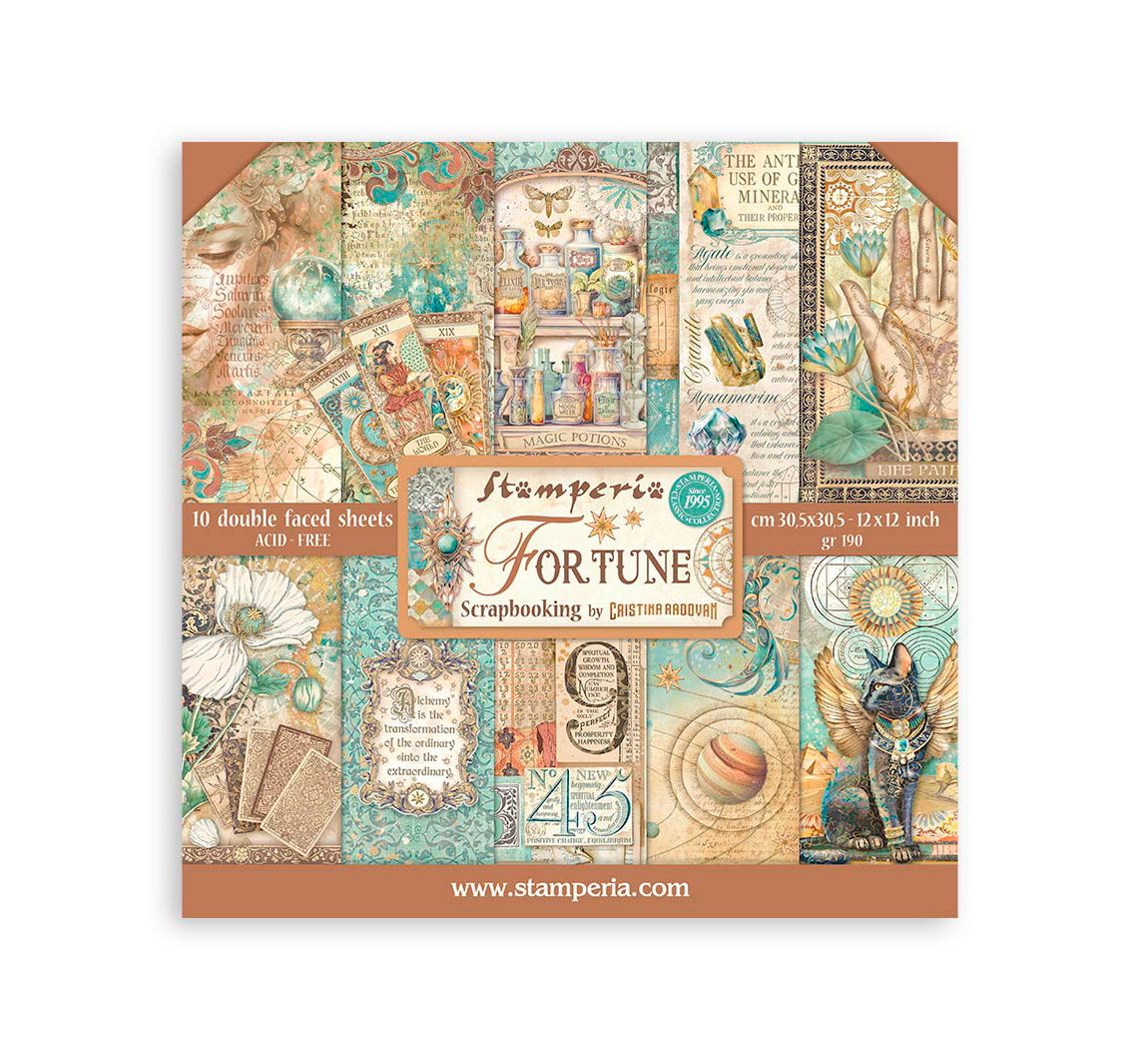 Scrapbook-Block "Fortune"