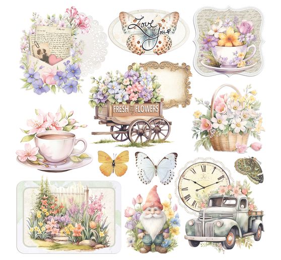 Vellum Paper "Flower Shop"