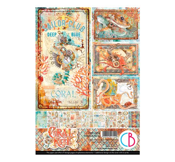 Paper set "Coral Reef"