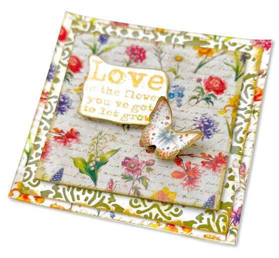 Silikonstempel "Flower Shop"