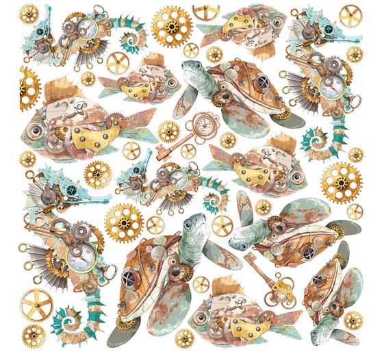 Vellum Paper "Coral Reef"