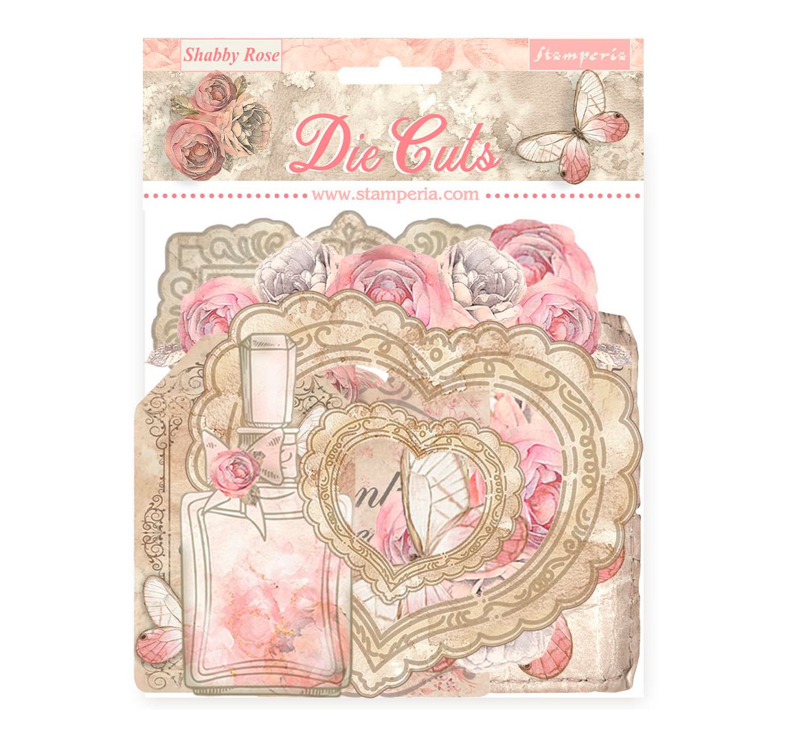 Stanzmotive "Shabby Rose"