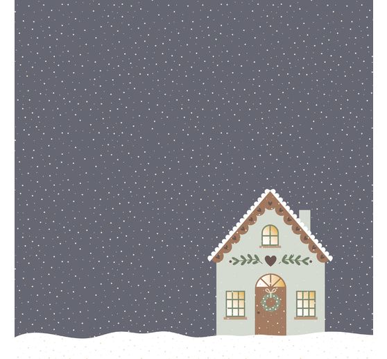 Scrapbook-Block "Home for Christmas"