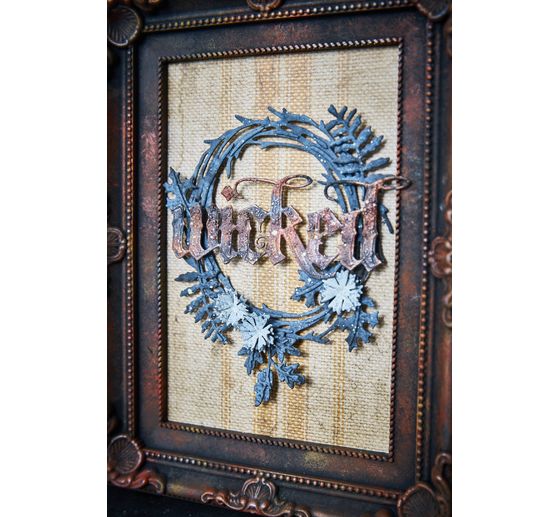 Sizzix Thinlits Punching template "Gothic Portraits by Tim Holtz"