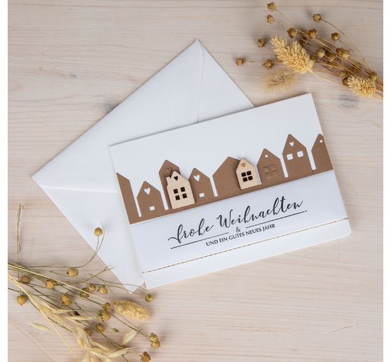 Holz Streuteile "Mini-Haus"