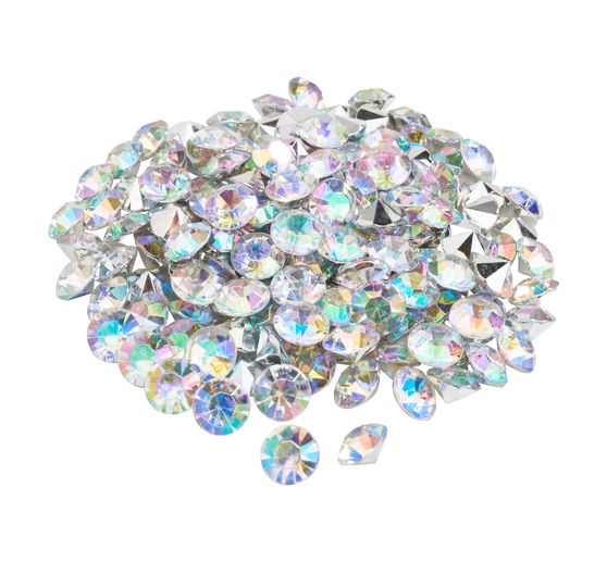 Spiegel Diamanten 10 mm, irisierend