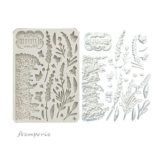 Silicone casting mould "Lavender"