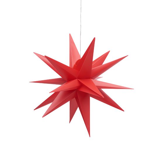 LED-3D Stern "Wega", Rot