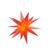 LED 3D star "Wega", Red