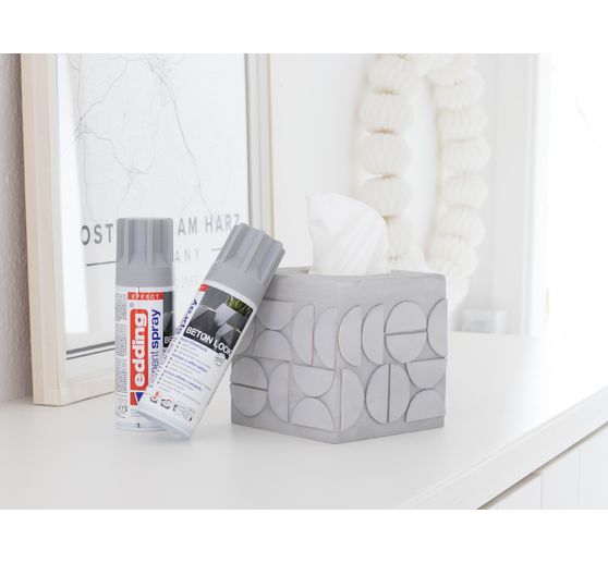 edding 5200 "Permanentspray", Betoneffekt