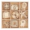 Wooden scatter decoration "Travel"