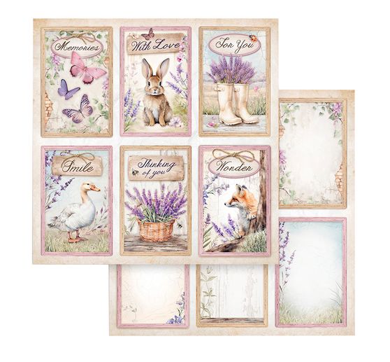 Scrapbook-Block "Lavender"