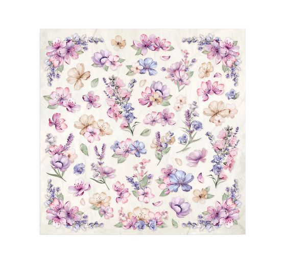 Scrapbook-Block "Lavender"