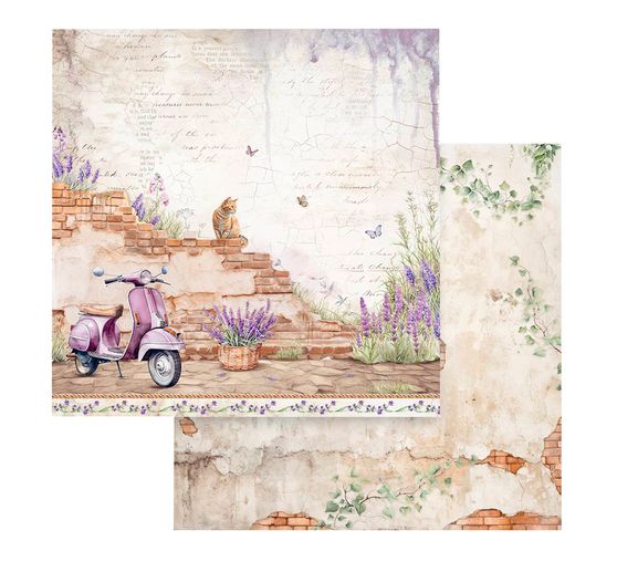 Scrapbook-Block "Lavender"