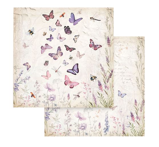 Scrapbook-Block "Lavender"