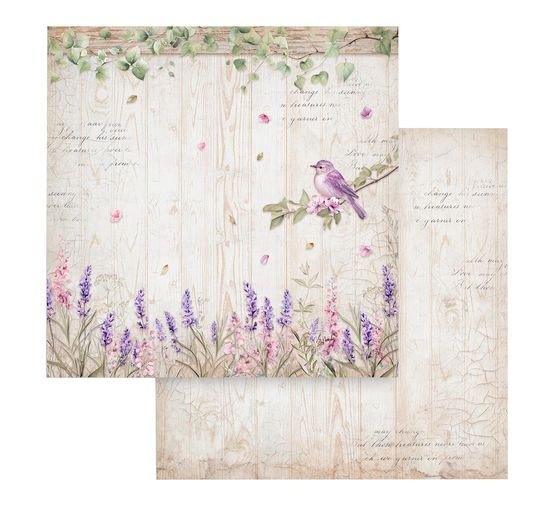 Scrapbook-Block "Lavender"