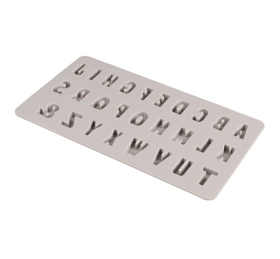 Silicone casting mould "Mini ABC"