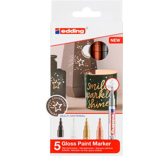 edding 753 Glanzlack-Marker Kalligrafie
