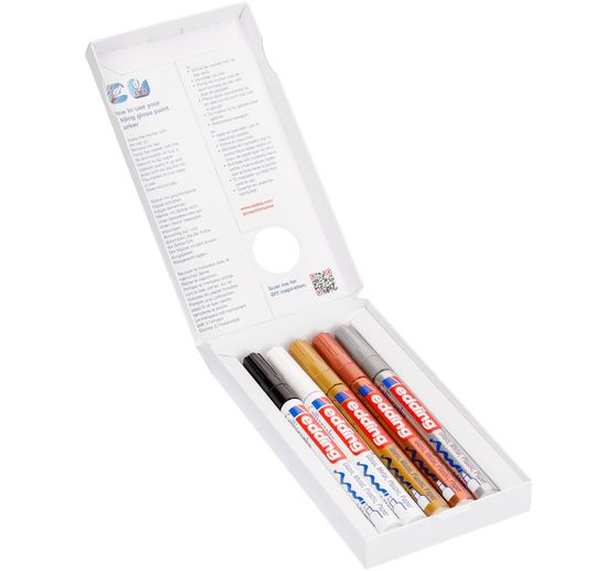 edding 753 Glanzlack-Marker Kalligrafie