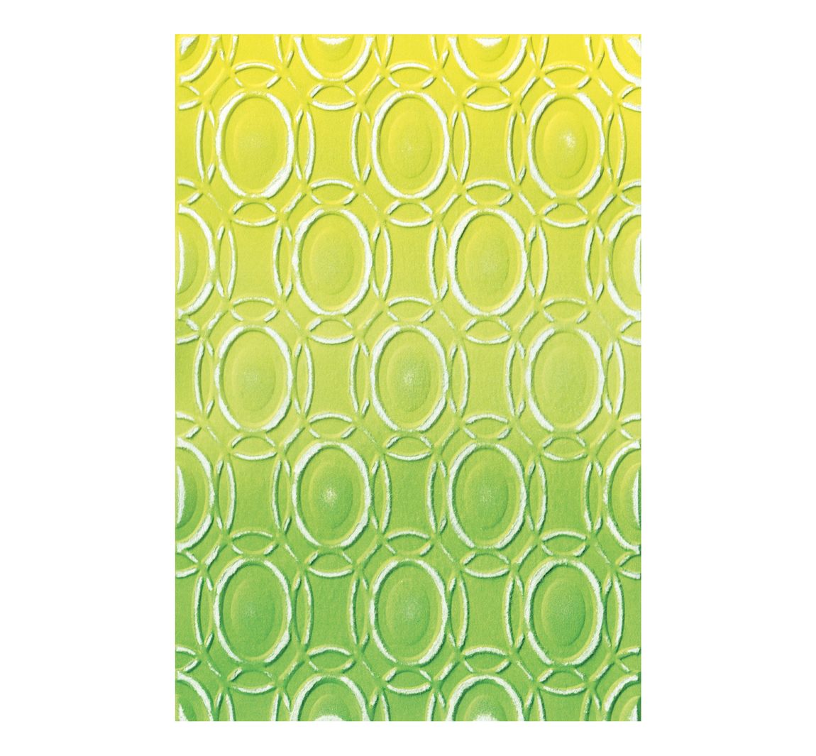 Sizzix 3D-Prägeschablone "Cosmopolitan - Golden Rings by Stacey Park"