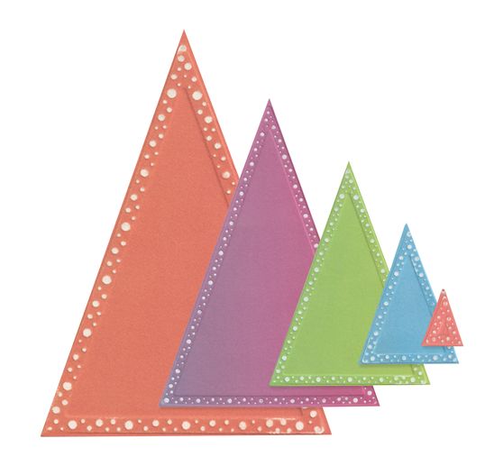 Sizzix Framelits Stanzschablone "Triangles by Stacey Park"