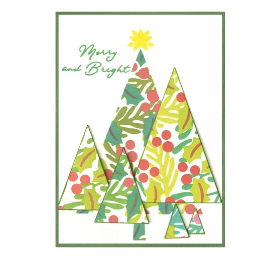 Sizzix Layered Stencils "Happy Holidays by Stacey Park"