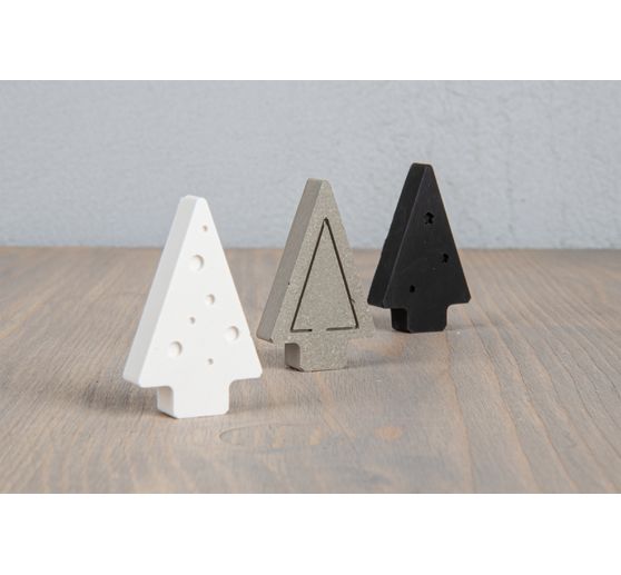 Silikon Gießform "Mini-Dekoformen X-Mas"