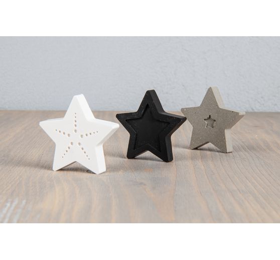 Silikon Gießform "Mini-Dekoformen X-Mas"