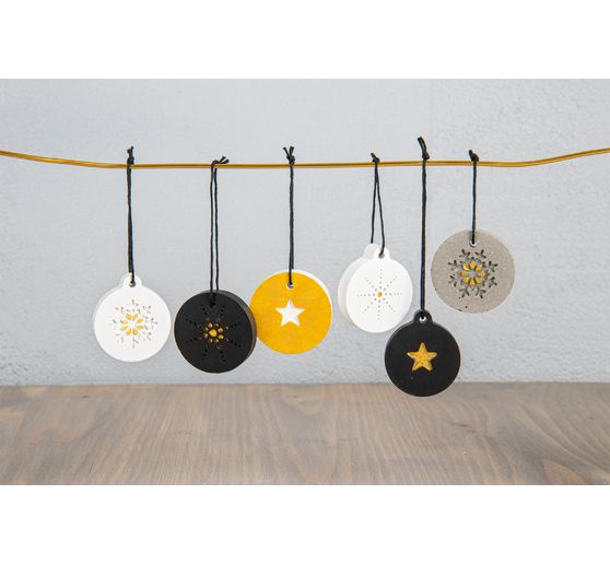 Silikon Gießform "Mini-Dekoformen X-Mas"