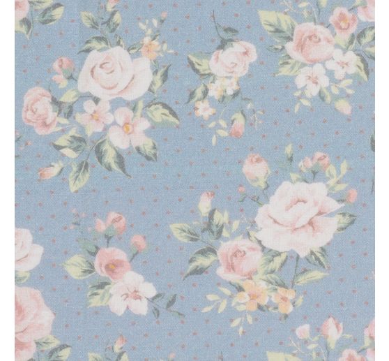 Baumwoll-Stoff "Mathildas Welt - Rosen"