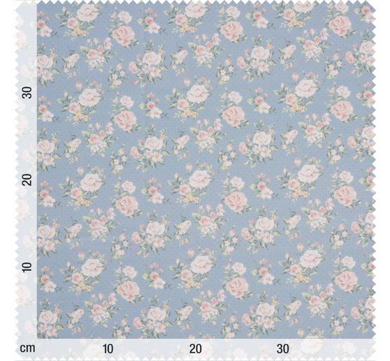 Baumwoll-Stoff "Mathildas Welt - Rosen"