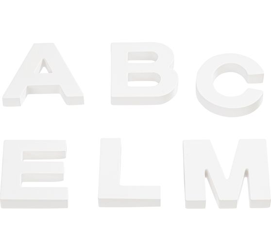 Silikon Gießform "Buchstaben & Zahlen"