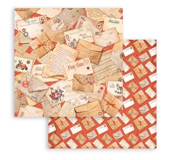 Scrapbook-Block "Gear up for Christmas Backgrounds"