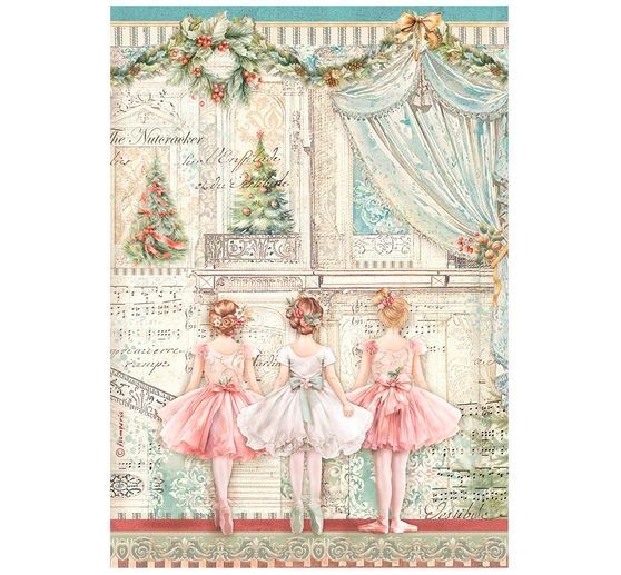 Motiv-Strohseiden Sortiment "The Nutcracker"