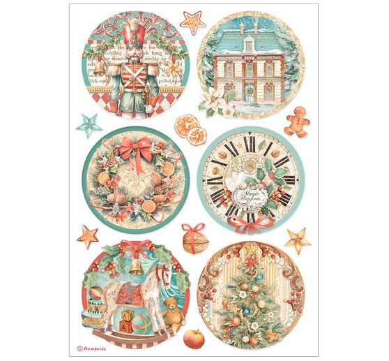Motiv-Strohseiden Sortiment "The Nutcracker"