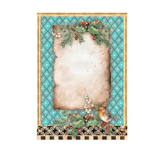 Motif straw silk backgrounds "The Nutcracker"