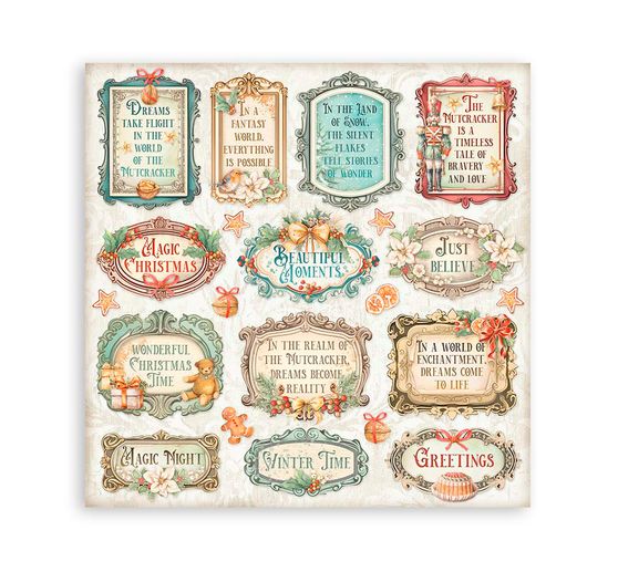 Scrapbook-Block "The Nutcracker"
