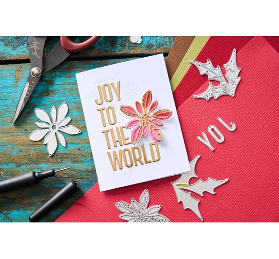 Sizzix Thinlits Stanzschablone "Vault Seasonal Sketch by Tim Holtz"
