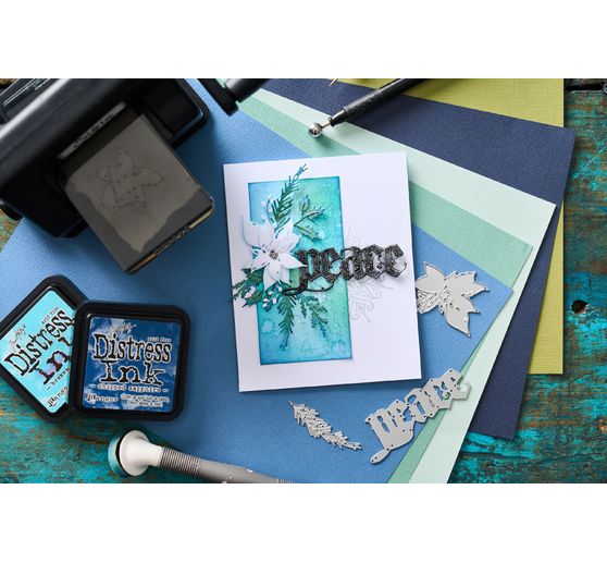 Sizzix Thinlits Stanzschablone "Vault Festive Wreath by Tim Holtz"
