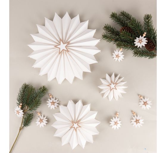 Bastelset "Zauberhafte Papiersterne"