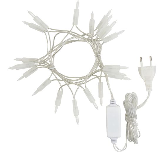 Konstsmide Mini-LED-Lichterkette, 20 warmweiße Dioden