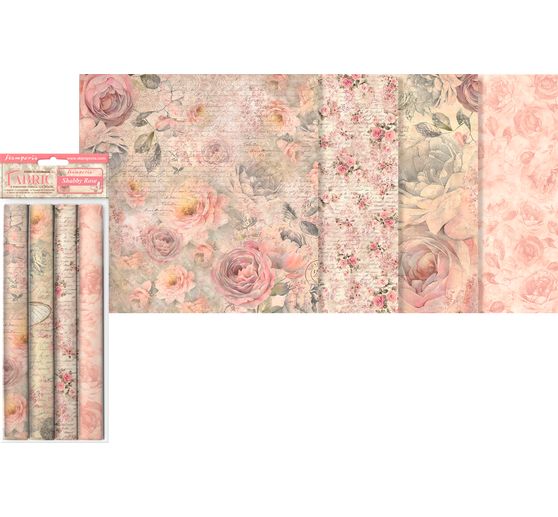 Stoffpaket "Shabby Rose"
